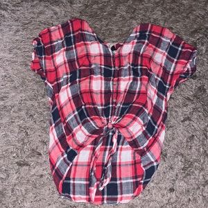 Red, White, Blue short sleeve shirt